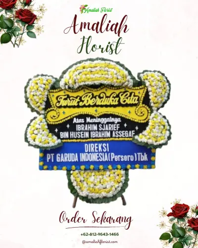 Papan Bunga Duka di Cipatujah